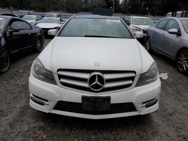 WDDGJ4HB9DF994973 - 2013 MERCEDES-BENZ C 250 WHITE photo 5