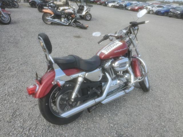 1HD1CT3117K423104 - 2007 HARLEY-DAVIDSON XL1200 C RED photo 4