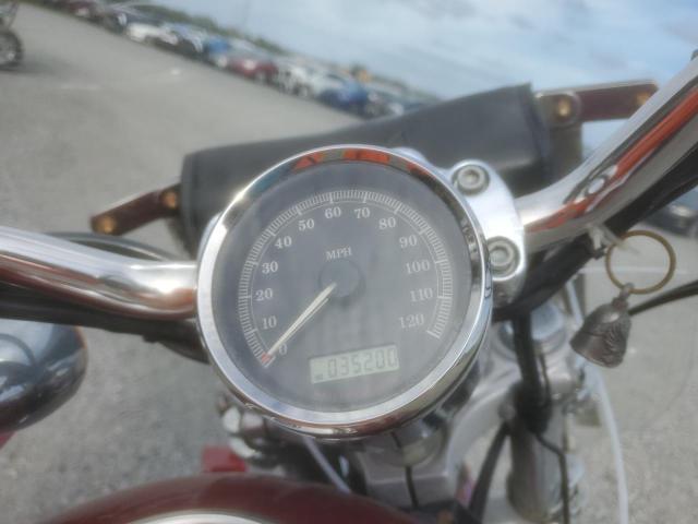 1HD1CT3117K423104 - 2007 HARLEY-DAVIDSON XL1200 C RED photo 8