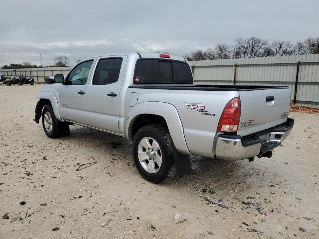 3TMJU62N38M066037 - 2008 TOYOTA TACOMA DOUBLE CAB PRERUNNER SILVER photo 2