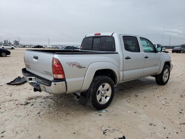 3TMJU62N38M066037 - 2008 TOYOTA TACOMA DOUBLE CAB PRERUNNER SILVER photo 3