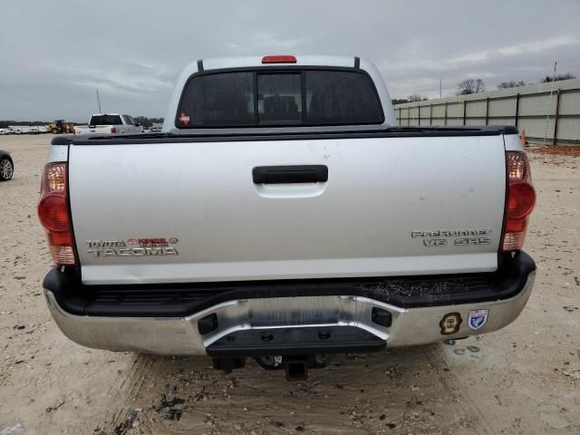 3TMJU62N38M066037 - 2008 TOYOTA TACOMA DOUBLE CAB PRERUNNER SILVER photo 6