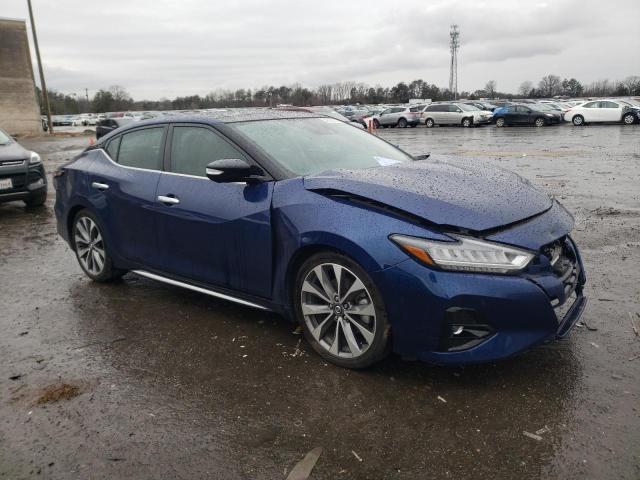 1N4AA6FV1MC507006 - 2021 NISSAN MAXIMA PLATINUM BLUE photo 4