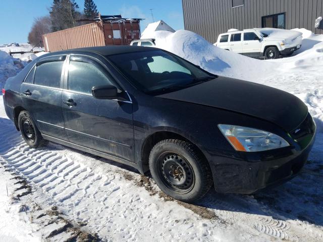 1HGCM56453A806716 - 2003 HONDA ACCORD LX BLACK photo 4