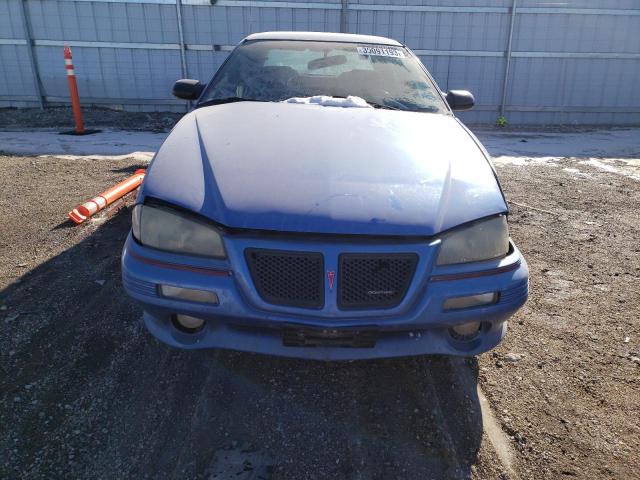 1G2NW55M2RC814258 - 1994 PONTIAC GRAND AM GT BLUE photo 5