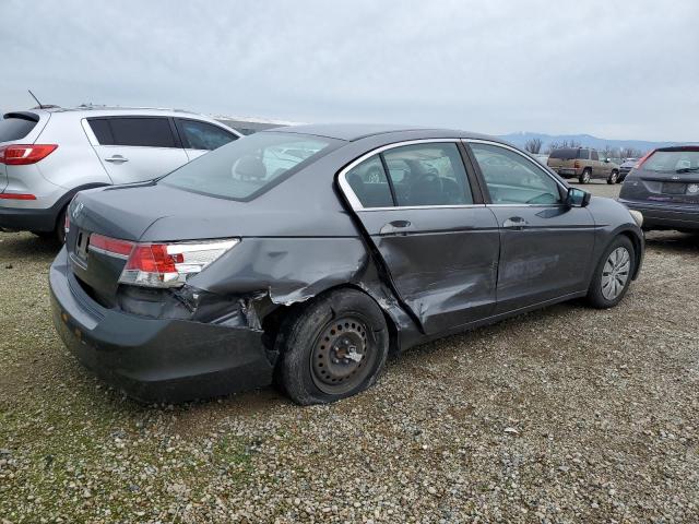 1HGCP2F35BA042524 - 2011 HONDA ACCORD LX GRAY photo 3