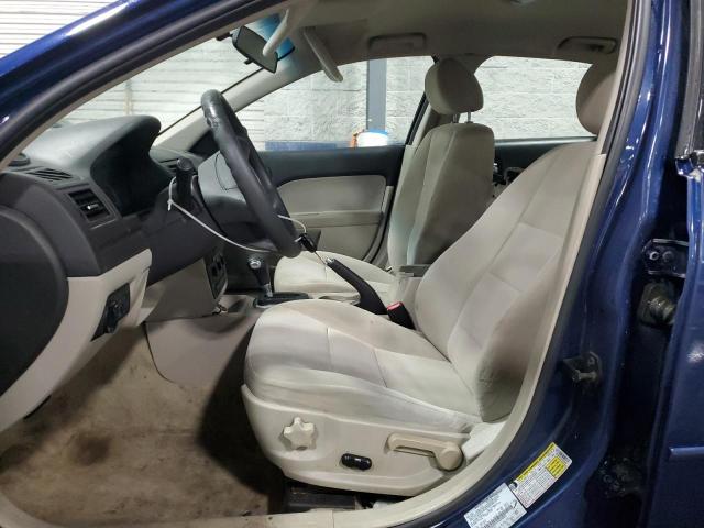 3FAHP07Z47R258461 - 2007 FORD FUSION SE BLUE photo 7