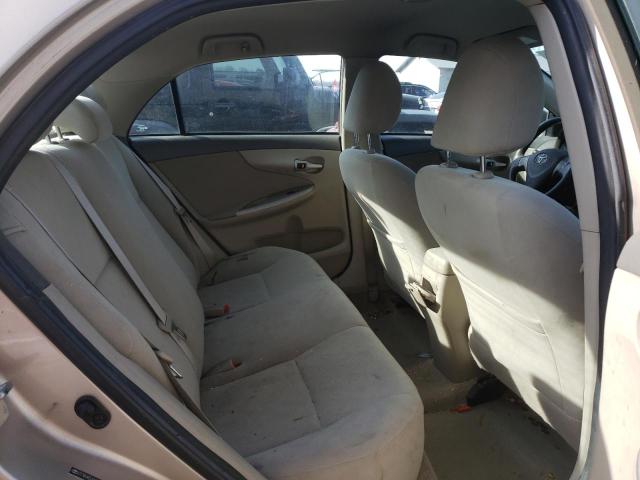 2T1BU4EE4AC252897 - 2010 TOYOTA COROLLA BASE TAN photo 10