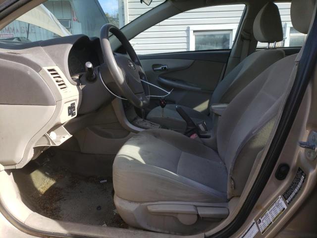 2T1BU4EE4AC252897 - 2010 TOYOTA COROLLA BASE TAN photo 7