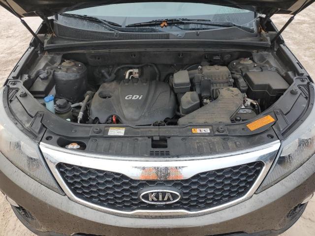 5XYKU4A66DG356430 - 2013 KIA SORENTO EX CHARCOAL photo 11