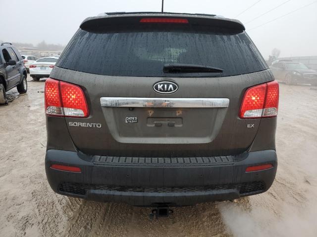 5XYKU4A66DG356430 - 2013 KIA SORENTO EX CHARCOAL photo 6