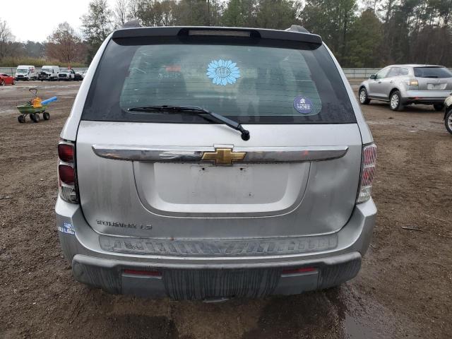 2CNDL13F866028641 - 2006 CHEVROLET EQUINOX LS SILVER photo 6