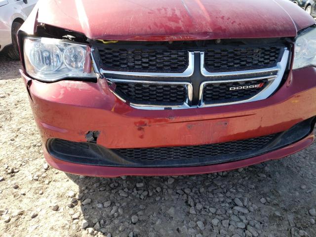 2C4RDGCG5ER478215 - 2014 DODGE GRAND CARA SXT MAROON photo 9