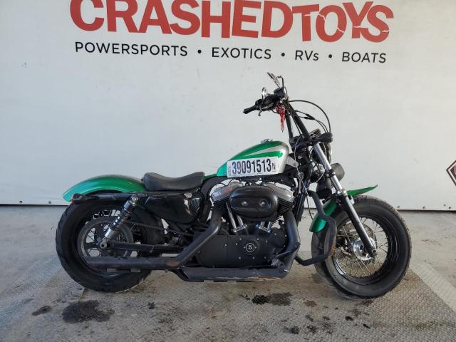 1HD1LC319DC417847 - 2013 HARLEY-DAVIDSON XL1200 FORTY-EIGHT GREEN photo 1