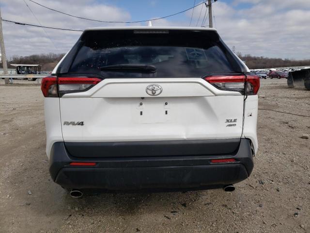 2T3P1RFV7LC126733 - 2020 TOYOTA RAV4 XLE WHITE photo 6