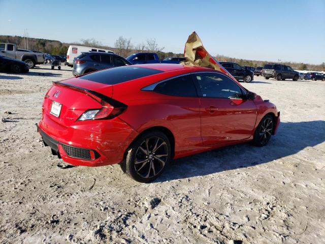2HGFC4B84LH304106 - 2020 HONDA CIVIC SPORT 红色 照片 3