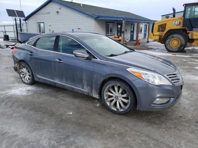 KMHFH4JG7DA254788 - 2013 HYUNDAI AZERA GLS GRAY photo 4