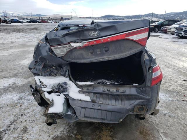 KMHFH4JG7DA254788 - 2013 HYUNDAI AZERA GLS GRAY photo 6