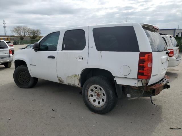 1GNFK13029R236896 - 2009 CHEVROLET TAHOE K1500 LS WHITE photo 2