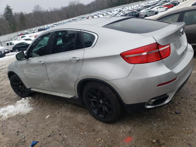 5UXFG835X9LZ93741 - 2009 BMW X6 SILVER photo 2