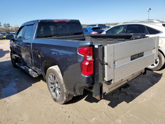 3GCUYDET8MG162433 - 2021 CHEVROLET SILVERADO K1500 LT GRAY photo 2