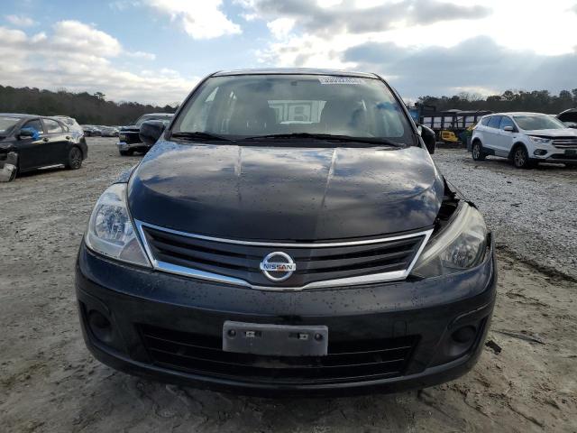 3N1BC1CP5CK800386 - 2012 NISSAN VERSA S BLACK photo 5