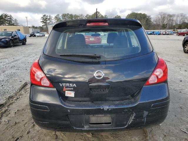 3N1BC1CP5CK800386 - 2012 NISSAN VERSA S BLACK photo 6