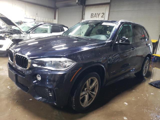 5UXKR0C56E0H16867 - 2014 BMW X5 XDRIVE35I BLUE photo 1