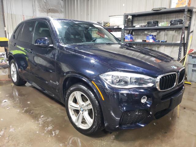 5UXKR0C56E0H16867 - 2014 BMW X5 XDRIVE35I BLUE photo 4