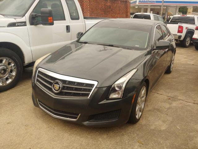 1G6AA5RX9E0192706 - 2014 CADILLAC ATS GRAY photo 2