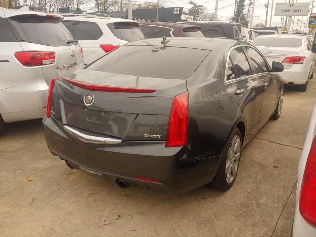 1G6AA5RX9E0192706 - 2014 CADILLAC ATS GRAY photo 4