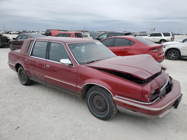 1C3XV66R1ND829396 - 1992 CHRYSLER NEW YORKER FIFTH AVENUE MAROON photo 4