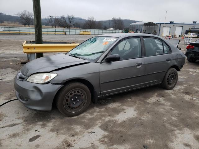 1HGES16345L022193 - 2005 HONDA CIVIC DX VP 灰色 照片 1