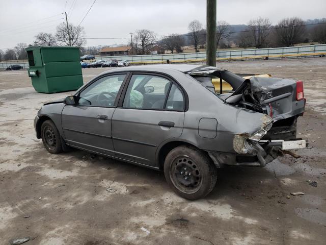 1HGES16345L022193 - 2005 HONDA CIVIC DX VP 灰色 照片 2