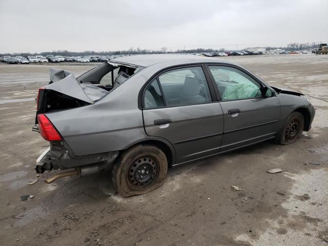 1HGES16345L022193 - 2005 HONDA CIVIC DX VP 灰色 照片 3