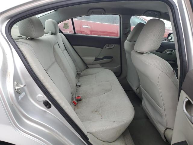 2HGFB2F5XCH305364 - 2012 HONDA CIVIC LX SILVER photo 10