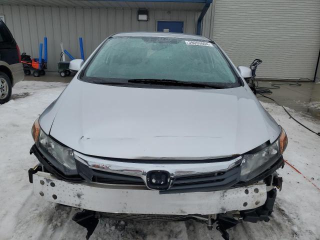 2HGFB2F5XCH305364 - 2012 HONDA CIVIC LX SILVER photo 5