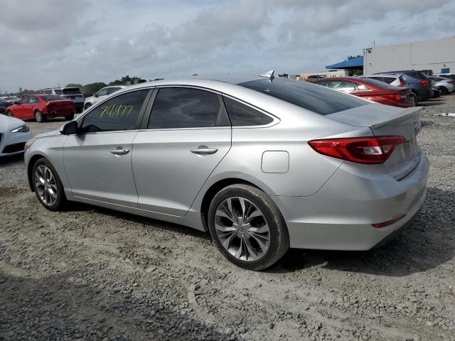 5NPE24AF7FH196783 - 2015 HYUNDAI SONATA SE SILVER photo 2