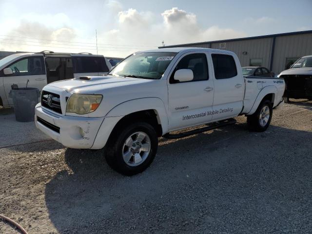 5TEKU72N46Z164245 - 2006 TOYOTA TACOMA DOUBLE CAB PRERUNNER LONG BED WHITE photo 1