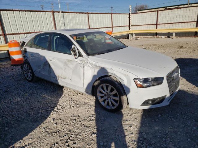 WAUAFAFL5EN025137 - 2014 AUDI A4 PREMIUM WHITE photo 4