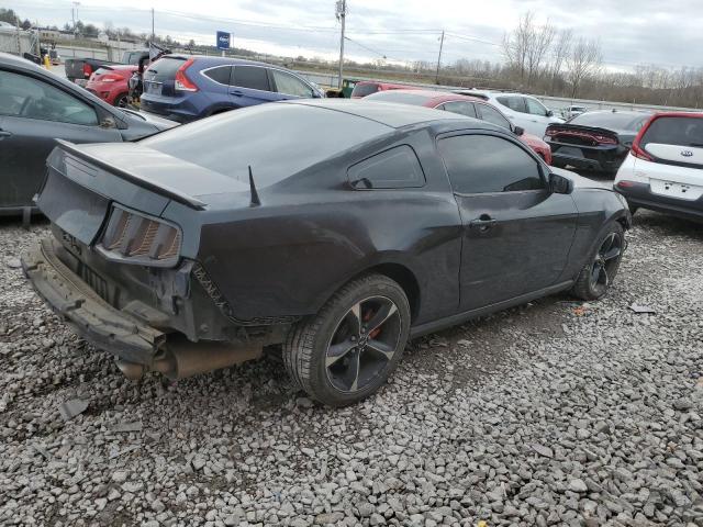 1ZVBP8AM4B5135733 - 2011 FORD MUSTANG BLACK photo 3