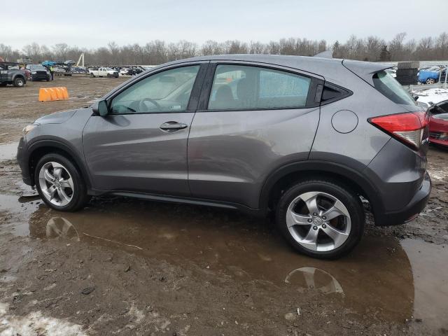 3CZRU6H35KG722859 - 2019 HONDA HR-V LX GRAY photo 2