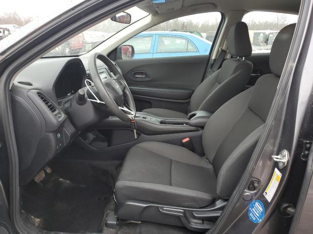 3CZRU6H35KG722859 - 2019 HONDA HR-V LX GRAY photo 7