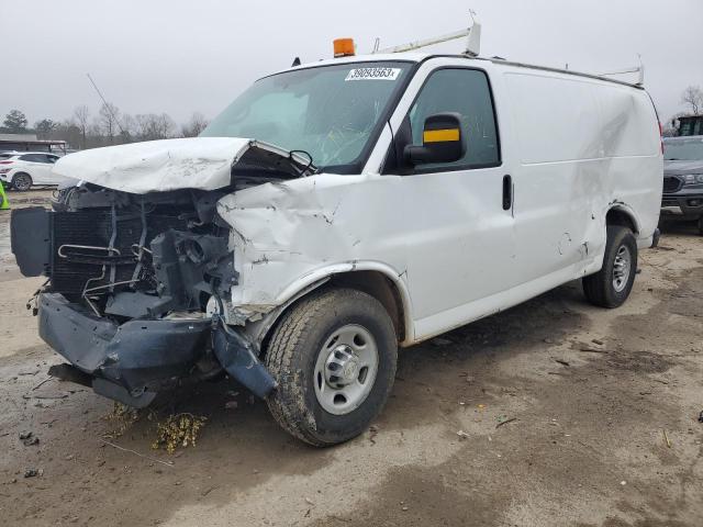 1GCWGFCG8D1165991 - 2013 CHEVROLET EXPRESS G2 WHITE photo 1