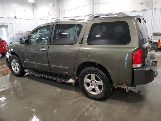 5N1AA08B75N717847 - 2005 NISSAN ARMADA SE GREEN photo 2