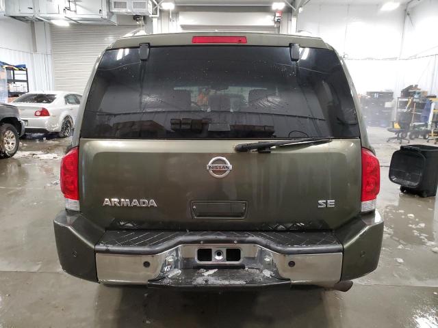 5N1AA08B75N717847 - 2005 NISSAN ARMADA SE GREEN photo 6