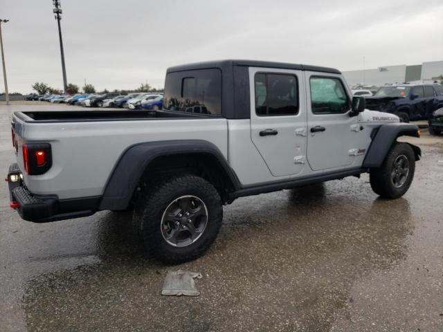 1C6JJTBG9PL514166 - 2023 JEEP GLADIATOR RUBICON SILVER photo 3