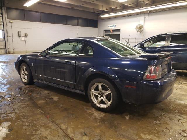 1FAFP40431F213688 - 2001 FORD MUSTANG BLUE photo 2