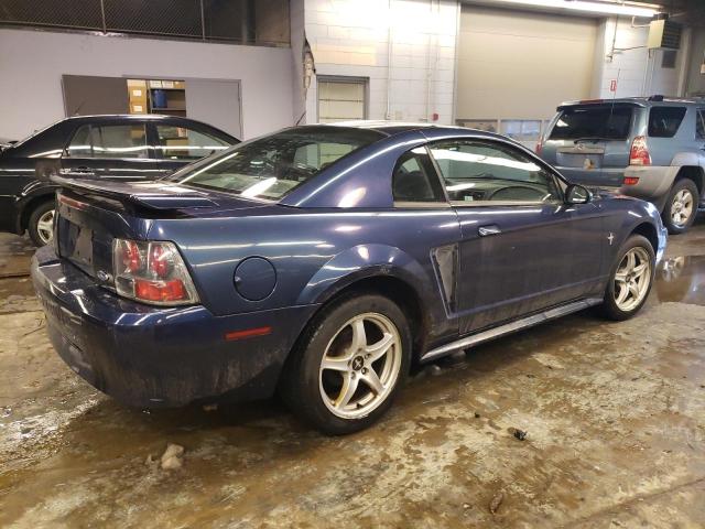 1FAFP40431F213688 - 2001 FORD MUSTANG BLUE photo 3