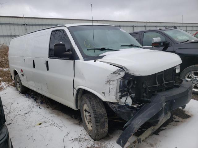 1GTW7GCA2E1910186 - 2014 GMC SAVANA G2500 WHITE photo 4